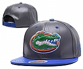 Florida Gators Team Logo Gray Blue Adjustable Hat GS,baseball caps,new era cap wholesale,wholesale hats